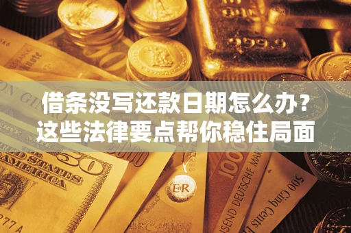 济南借条没写还款日期怎么办？这些法律要点帮你稳住局面