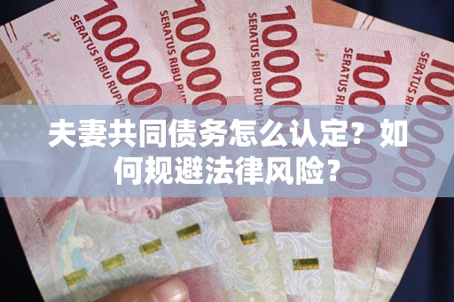 济南夫妻共同债务怎么认定？如何规避法律风险？