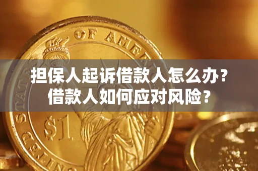 济南担保人起诉借款人怎么办？借款人如何应对风险？