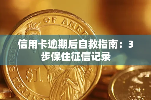 济南信用卡逾期后自救指南：3步保住征信记录